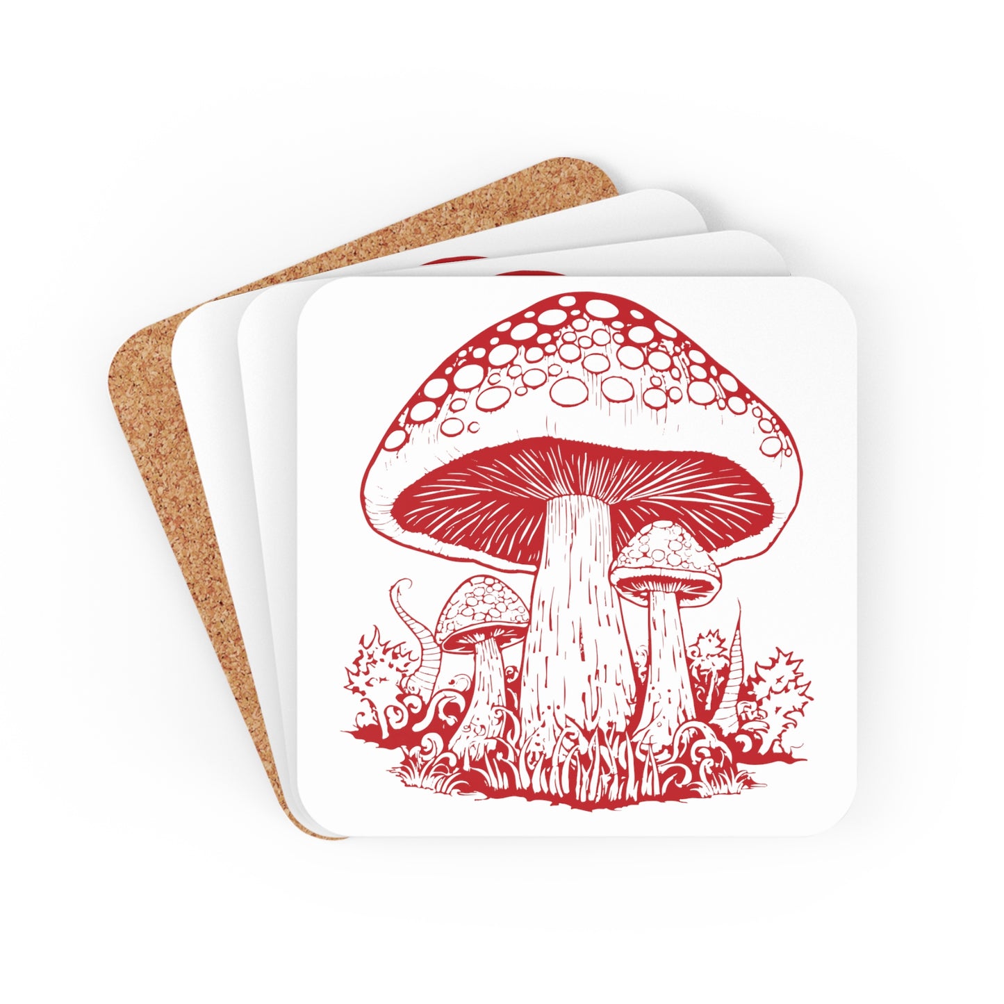 (LIMITED EDITION) VTL MUSHROOM COASTER SET!