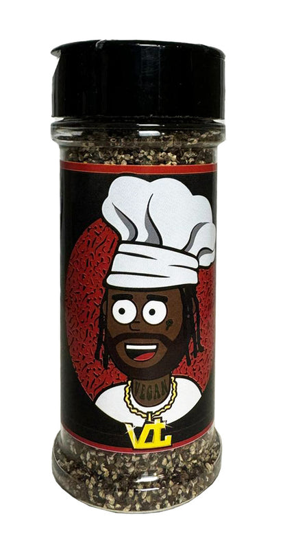 VEGAN TRAP LORD "BLACK PEPPER BUTCHER GRIND" SEASONING